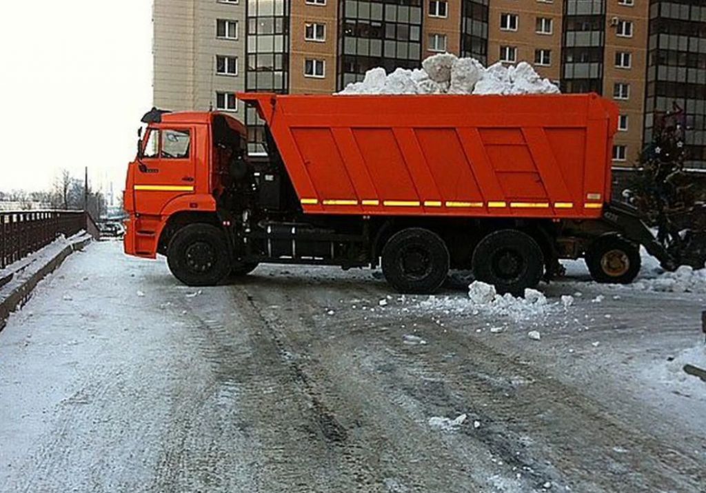 Вывоз снега